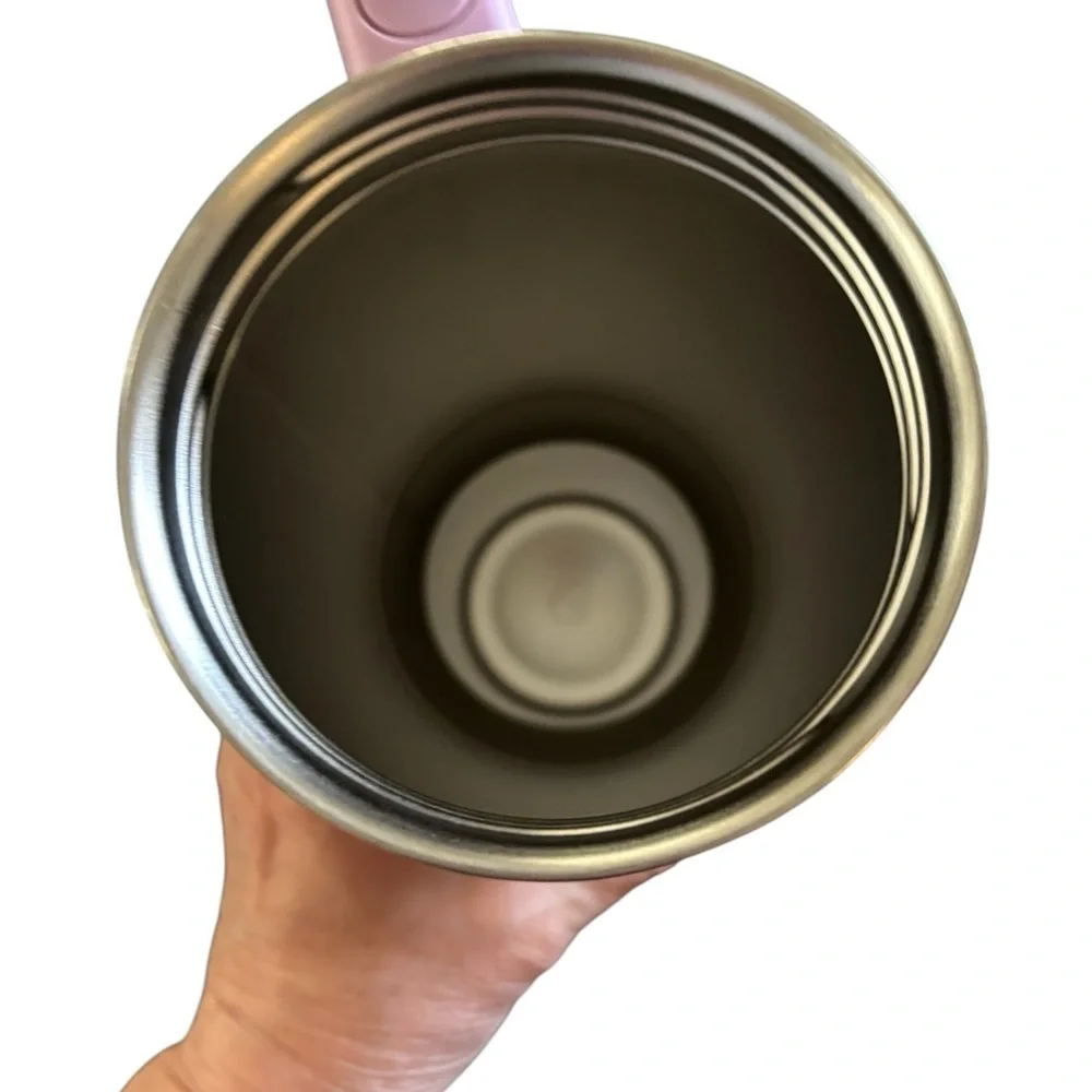 Stanley 40 oz Stainless Quencher Tumbler W/Lid Purple Large Handle No Straw Logo - Picture 6 of 7